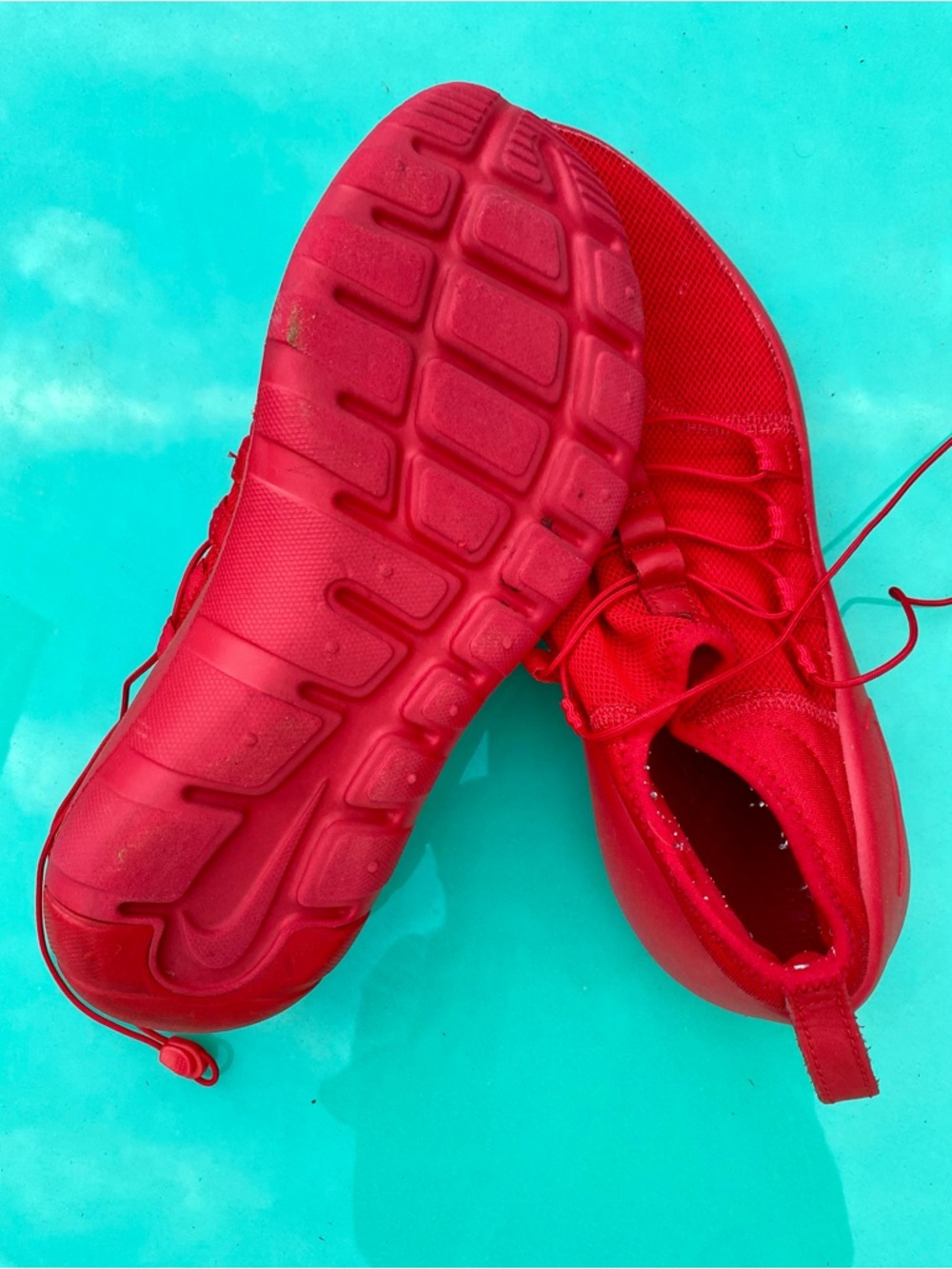 Nike Men’s Athletic Shoes in Bright Red - Picture 3 of 4